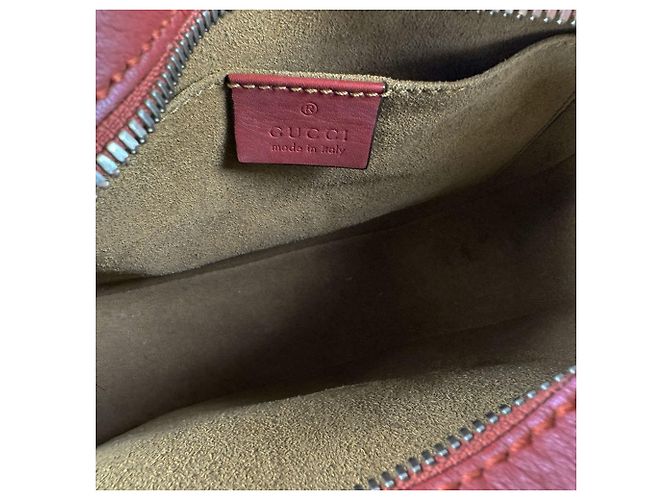 Borsa a Spalla Gucci GG Blooms Marrone Rosa - vista 5