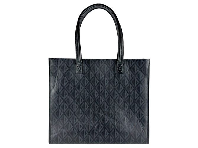 Borsa in pelle nera Christian Dior Nero - vista 3