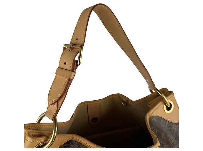 Borsa a Spalla Louis Vuitton Monogram Galliera GM Marrone Monogramma - vista 10