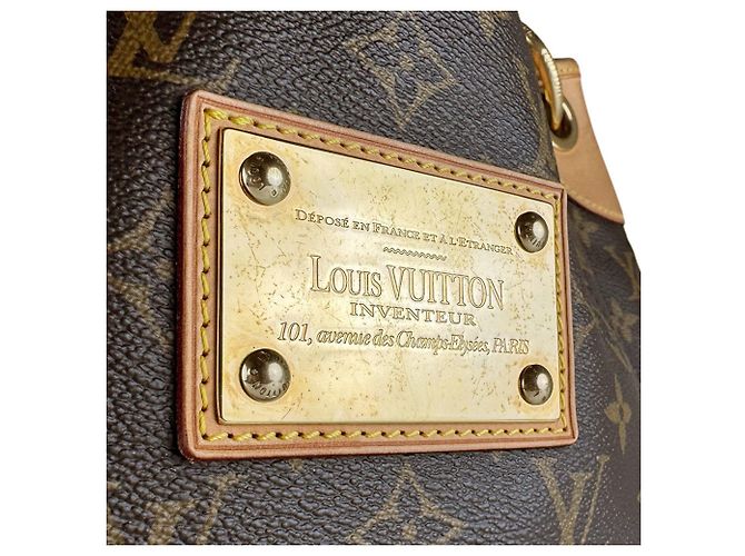 Borsa a Spalla Louis Vuitton Monogram Galliera GM Marrone Monogramma - vista 11