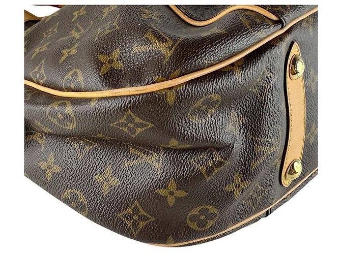 Borsa a Spalla Louis Vuitton Monogram Galliera GM Marrone Monogramma - vista 8
