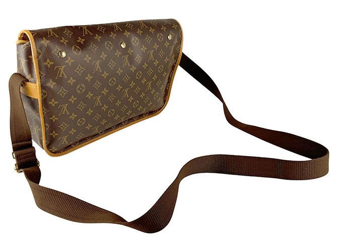Bolsa de Ombro Louis Vuitton Monogram Marrom Monograma - vista 11