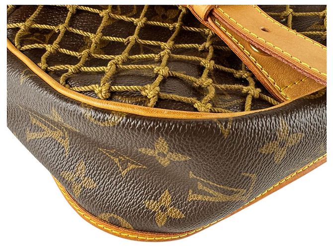 Bolsa de Ombro Louis Vuitton Monogram Marrom Monograma - vista 9