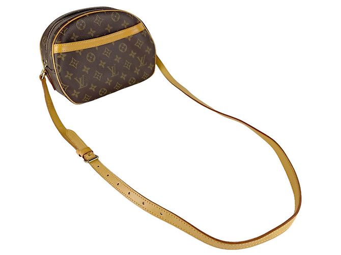 Borsa a Spalla Louis Vuitton Monogram Blois Marrone Monogramma - vista 10