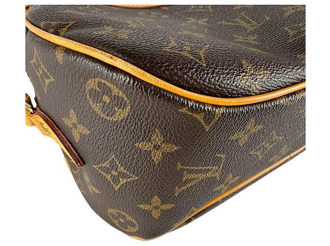 Borsa a Spalla Louis Vuitton Monogram Blois Marrone Monogramma - vista 8