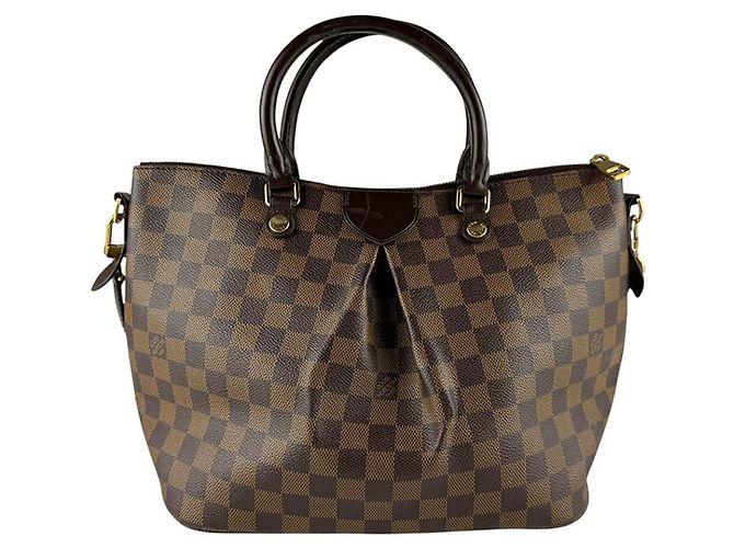 Borsa Louis Vuitton Borsa a Spalla Damier Siena MM Damier ebene - vista 3