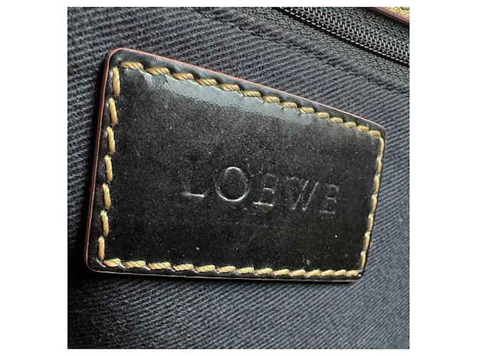 Borsa a tracolla Loewe nera e rosa Nero - vista 12