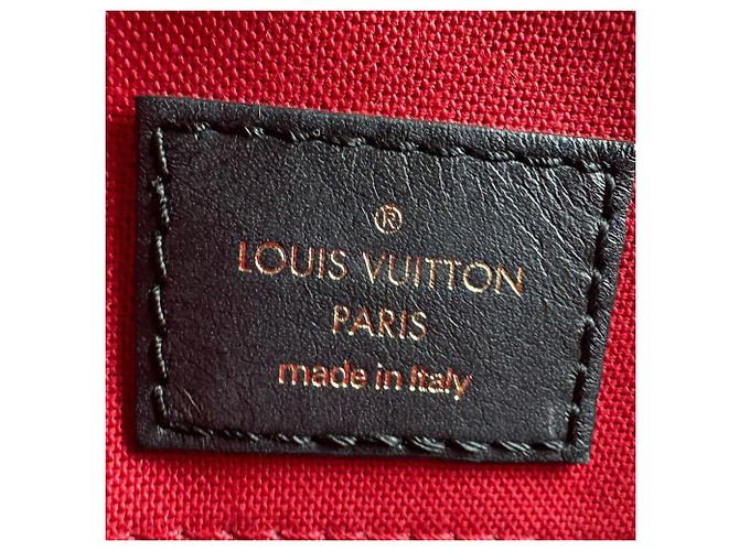 Borsa Louis Vuitton Monogram Giant OnTheGo GM Marrone Monogramma - vista 12