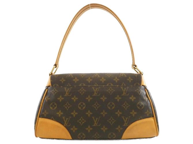 Borsa a Spalla Louis Vuitton Monogram Beverly MM Marrone - vista 2