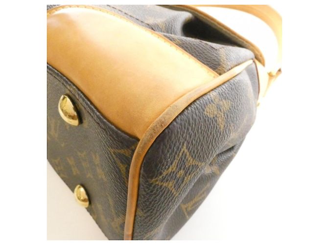 Borsa a Spalla Louis Vuitton Monogram Beverly MM Marrone - vista 3