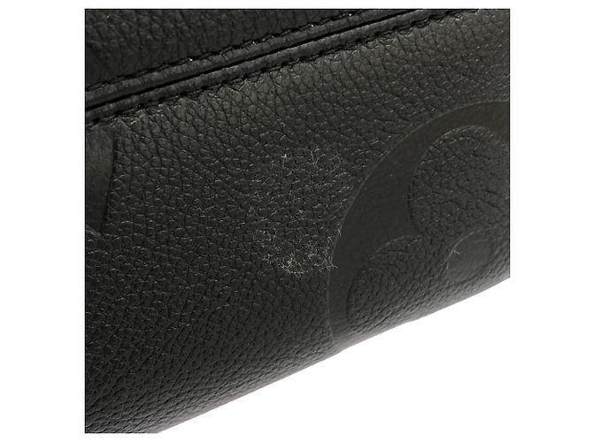 Borsa Louis Vuitton Monogram Empreinte OnTheGo MM Nero - vista 3