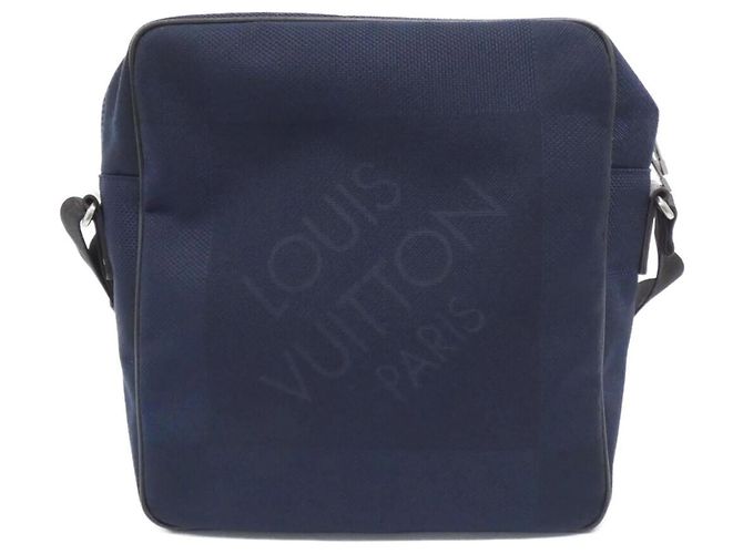 Louis Vuitton Damier Géant Pilotte Schultertasche Blau - Ansicht 2