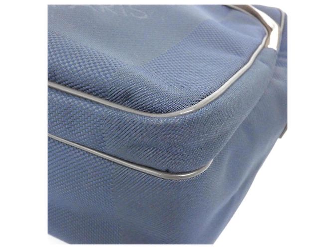 Louis Vuitton Damier Géant Pilotte Schultertasche Blau - Ansicht 3