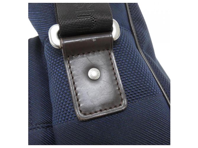 Louis Vuitton Damier Géant Pilotte Schultertasche Blau - Ansicht 4