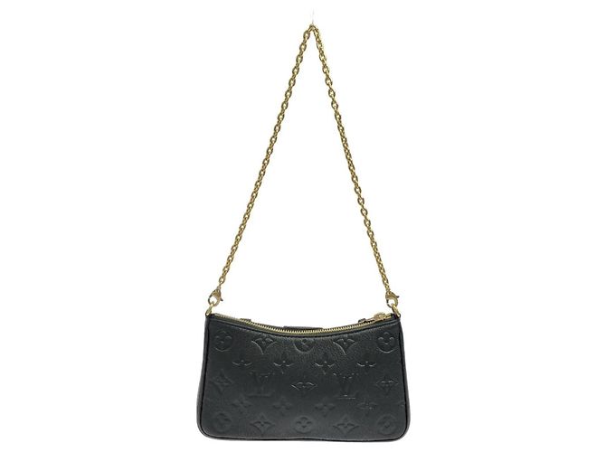 Pochette de mano Easy Monogram Empreinte Louis Vuitton Negro - vista 2