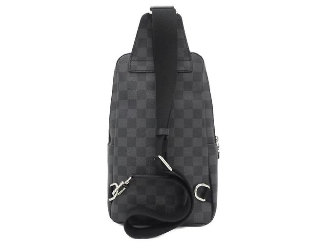 Borsa a tracolla Louis Vuitton Damier Graphite Avenue Damier ebene - vista 2