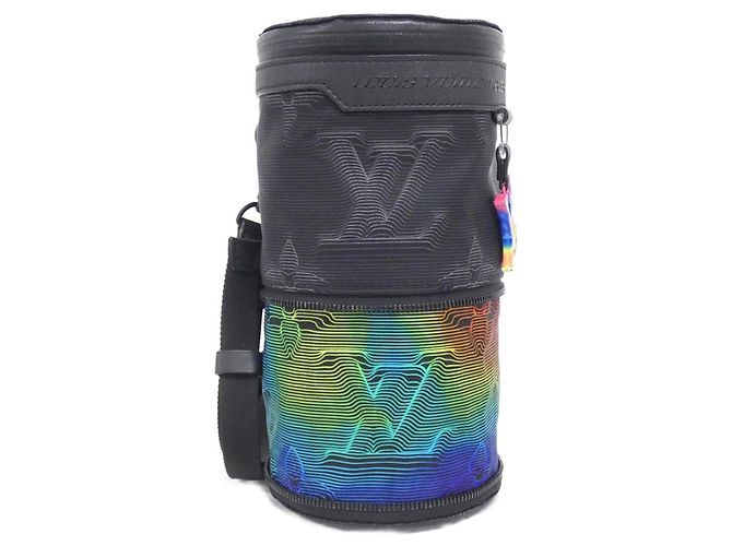 Borsa a spalla Louis Vuitton Expand Double Polochon M45604 Nero - vista 3