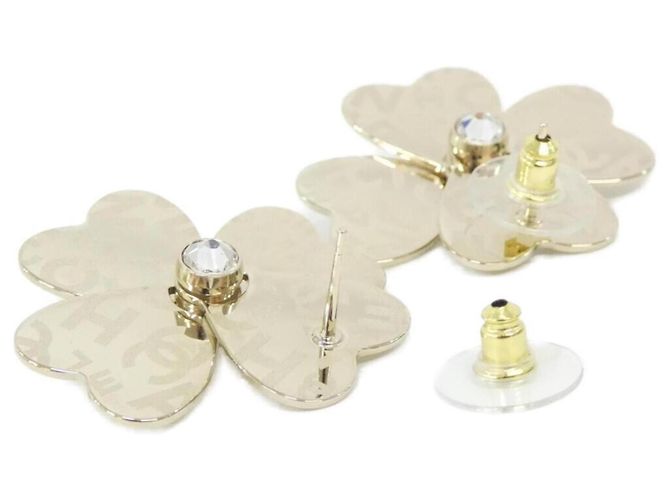 Orecchini a lobo Chanel ABG529 Gold D'oro - vista 4
