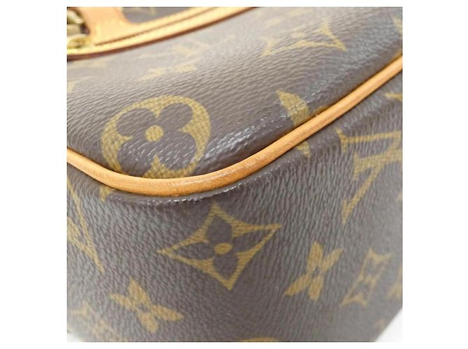 Louis Vuitton Monogram Cite MM Schultertasche Braun - Ansicht 3