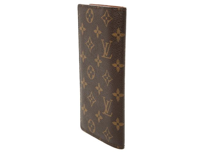 Louis Vuitton Monogram Brazza Long Wallet Braun Monogramm - Ansicht 2