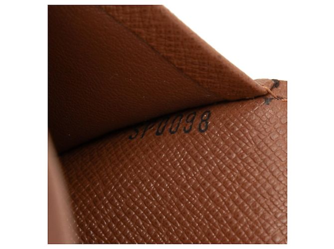 Louis Vuitton Monogram Brazza Long Wallet Braun Monogramm - Ansicht 7