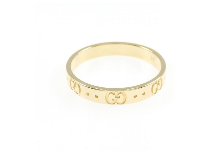 Anello Icon Band Gucci in oro giallo 18K - vista 2