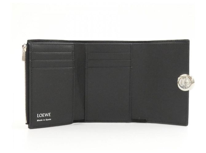 Loewe CANBS33X03 Ledergeldbörse Schwarz - Ansicht 4