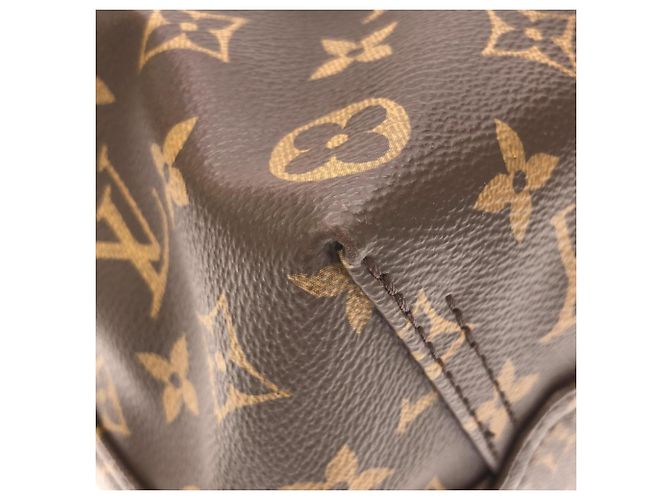 Borsa Louis Vuitton Monogram Atlantis GM Marrone - vista 3
