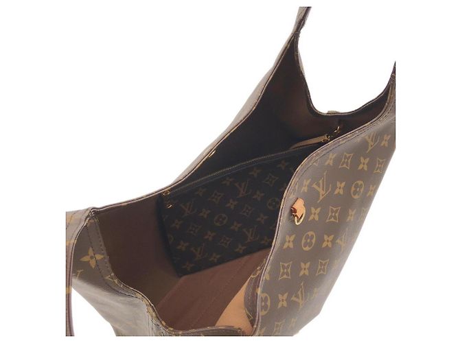 Borsa Louis Vuitton Monogram Atlantis GM Marrone - vista 8