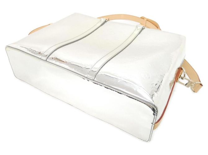 Borsa Louis Vuitton Monogram Mirror Neo Porte Documents Voyage Argento - vista 2
