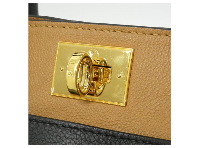 Borsa Louis Vuitton Monogram On My Side MM Nero - vista 5