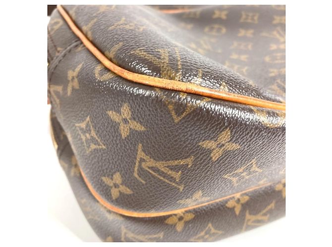Borsa a tracolla Louis Vuitton Monogram Reporter PM Marrone - vista 10