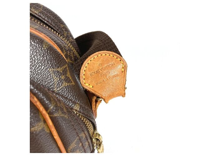 Borsa a tracolla Louis Vuitton Monogram Reporter PM Marrone - vista 5