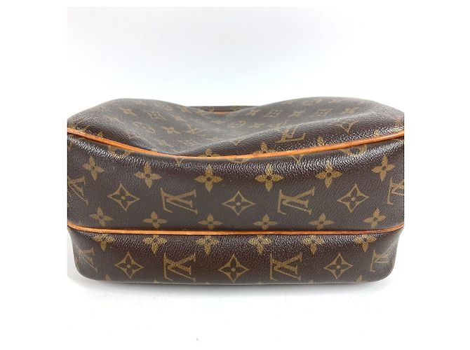 Borsa a tracolla Louis Vuitton Monogram Reporter PM Marrone - vista 8