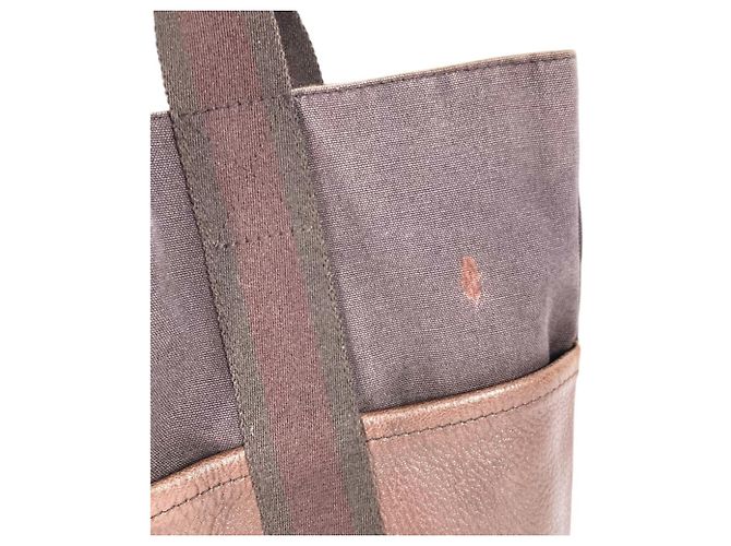 Hermès Hermes Half Leather Fourre-Tout Cabas Tasche Braun - Ansicht 3