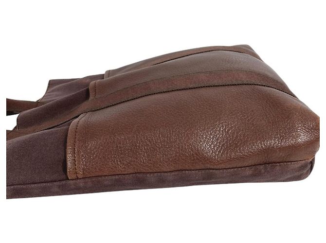 Hermès Hermes Half Leather Fourre-Tout Cabas Tasche Braun - Ansicht 4