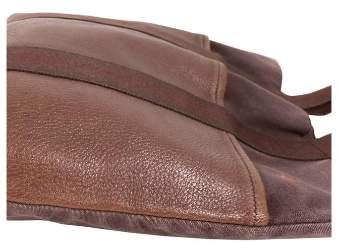 Hermès Hermes Half Leather Fourre-Tout Cabas Tasche Braun - Ansicht 8