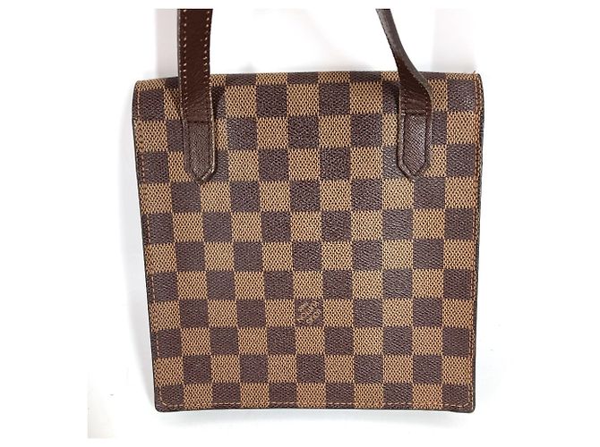 Louis Vuitton Damier Pimlico Pochette Crossbody Flap Shoulder Bag Marrom - vista 11