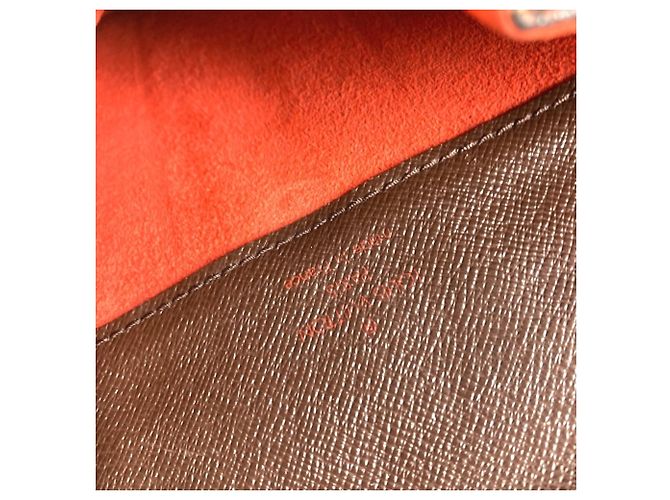 Louis Vuitton Damier Pimlico Pochette Crossbody Flap Shoulder Bag Marrom - vista 14
