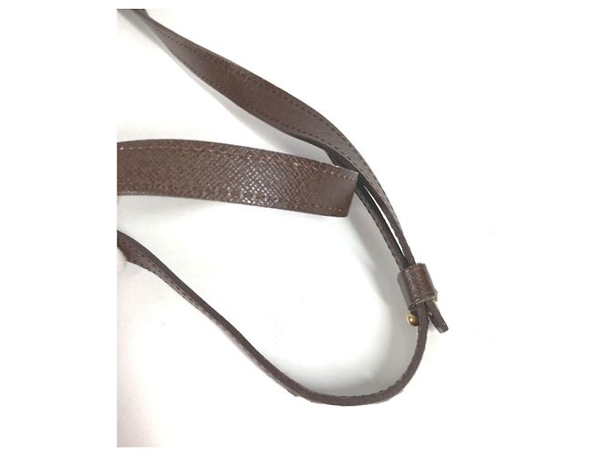 Louis Vuitton Damier Pimlico Pochette Crossbody Flap Shoulder Bag Marrom - vista 4