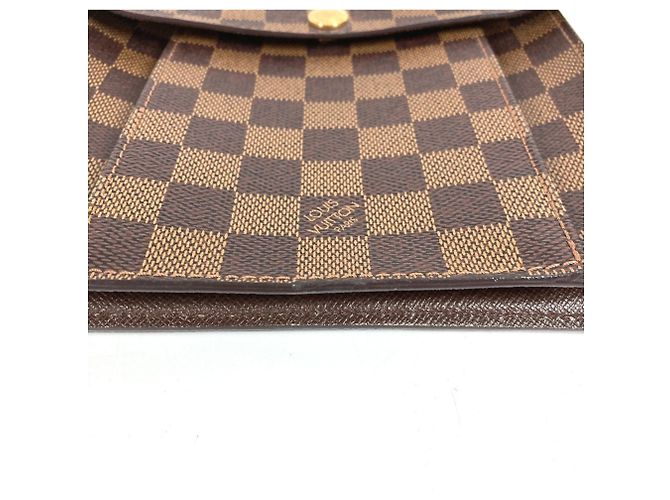 Louis Vuitton Damier Pimlico Pochette Crossbody Flap Shoulder Bag Marrom - vista 8