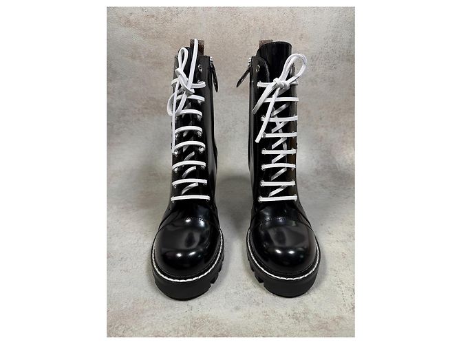 Louis Vuitton Star Trail Botines de Tacón Negro - vista 10
