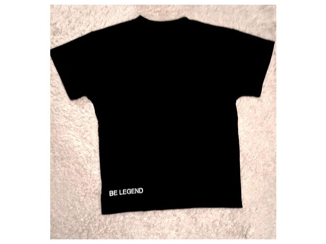 Autre Marque T-shirt CAZAL in cotone nero con logo Bianco - vista 10