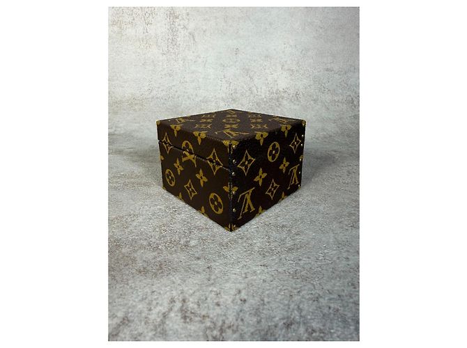 Louis Vuitton Mini Malle Écrin à Bague Monogram Marron Monogramme - vue 10
