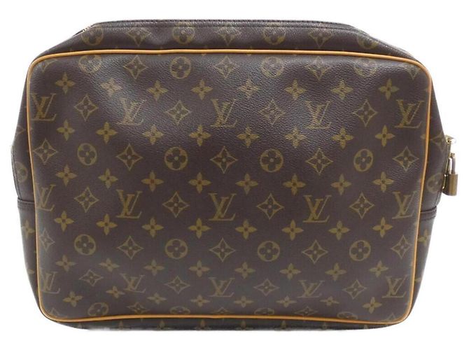 Borsa a tracolla Louis Vuitton Monogram Reporter Marrone - vista 2