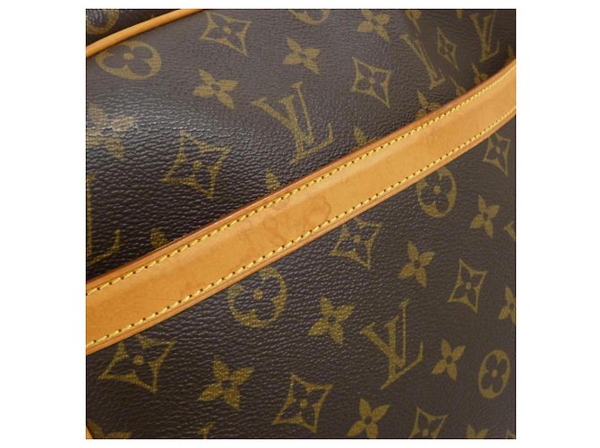 Borsa a tracolla Louis Vuitton Monogram Reporter Marrone - vista 4