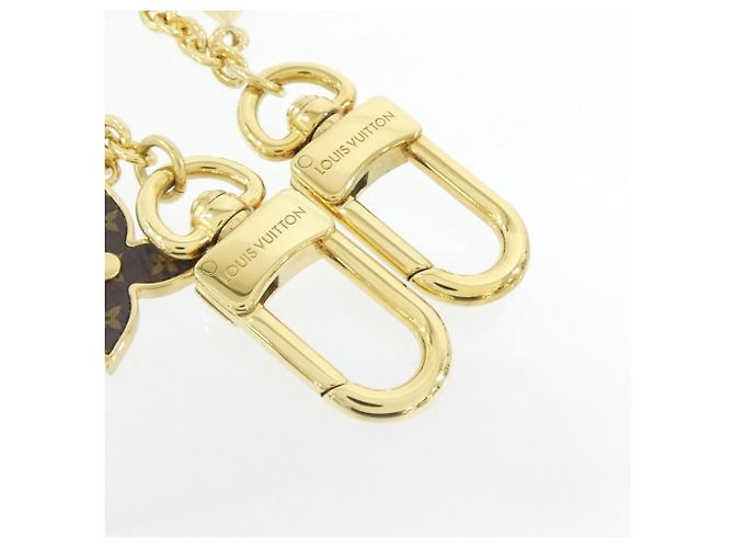 Charm per borsa Louis Vuitton - Spring Street M01188 Marrone Nero D'oro - vista 3
