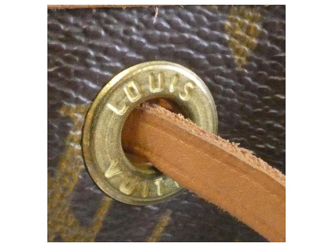 Zaino Louis Vuitton Monogram Montsouris MM Marrone - vista 5