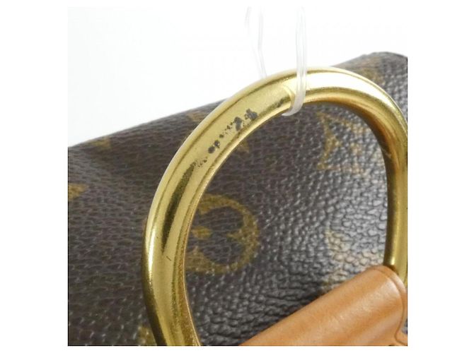 Zaino Louis Vuitton Monogram Montsouris MM Marrone - vista 9