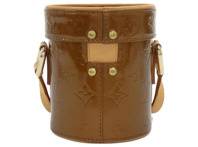 Borsa a Spalla Louis Vuitton Vernis Astor Place Bronzo - vista 2
